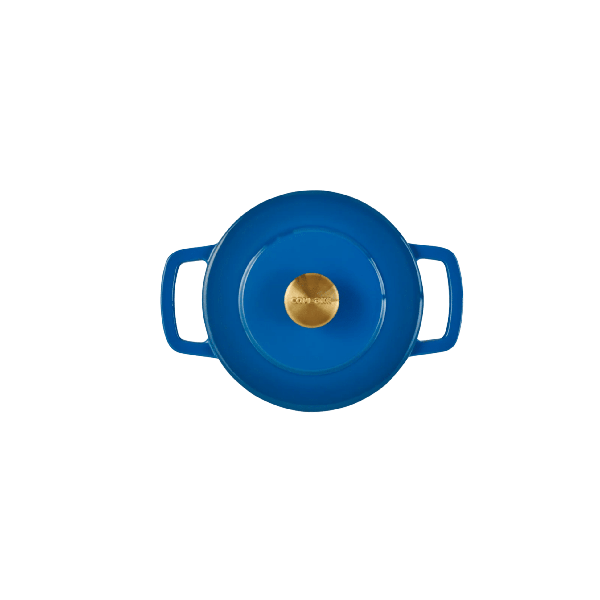 Combekk® Classic Dutch Oven (18cm) – Enameled Recycled Cast Iron, Ocean Blue - Importeco