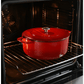 Combekk® Classic Dutch Oven (24cm) – Enameled Recycled Cast Iron, Cherry - Importeco