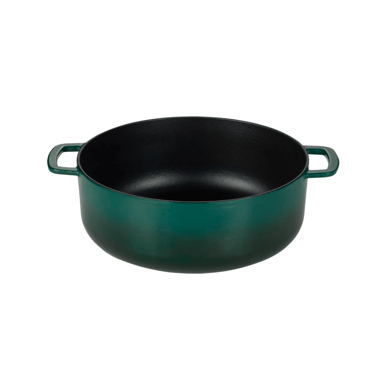 Combekk® Classic Dutch Oven (28cm) – Enameled Recycled Cast Iron, Holly Green - Importeco