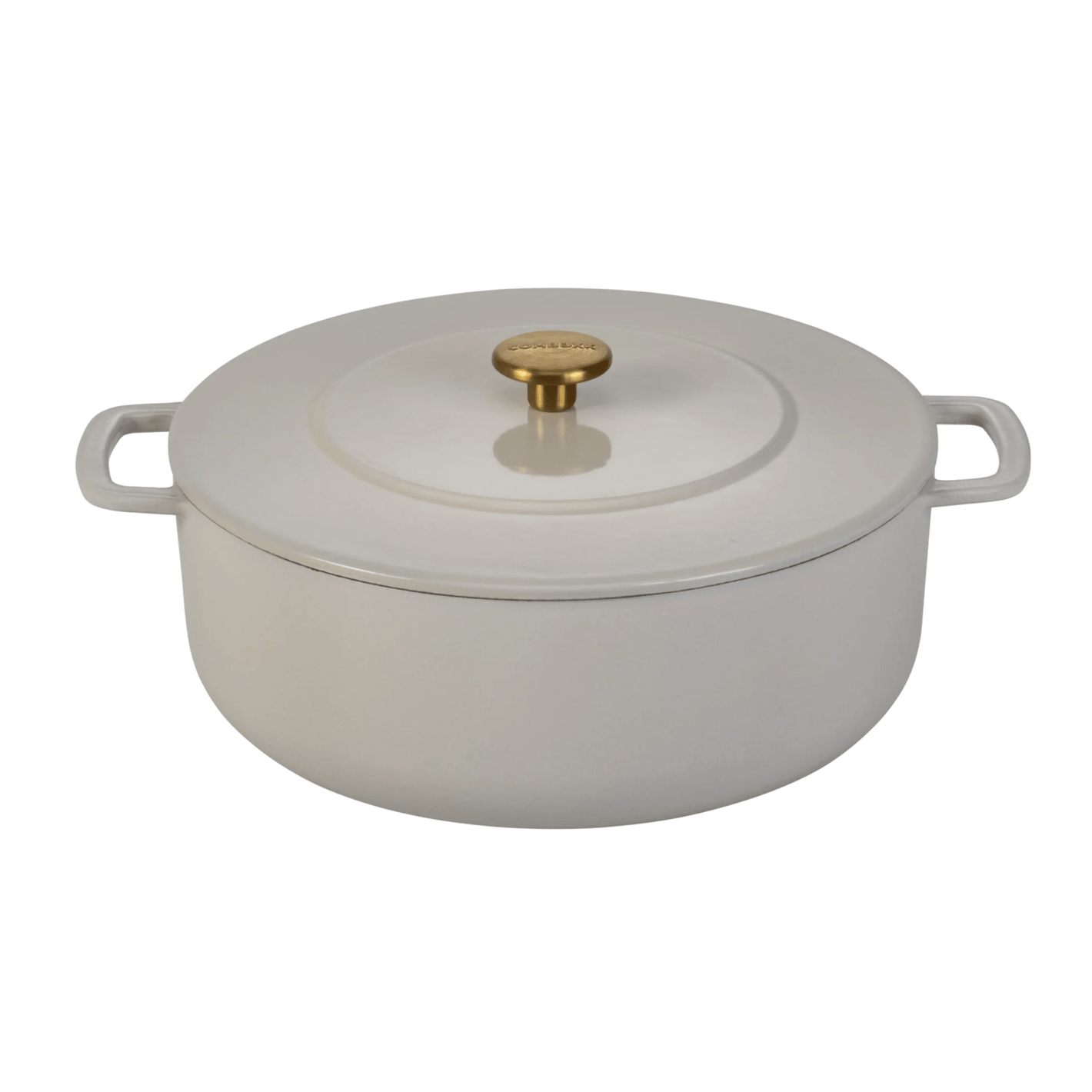Combekk® Classic Dutch Oven (28cm) – Enameled Recycled Cast Iron, Sand - Importeco