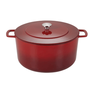 Combekk® Classic Dutch Oven (32cm) – Enameled Recycled Cast Iron, Cherry - Importeco