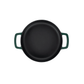 Combekk® Double Handle Skillet (24cm) – Enameled Recycled Cast Iron, Holly Green - Importeco