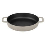 Combekk® Double Handle Skillet (28cm) – Enameled Recycled Cast Iron, Sand - Importeco