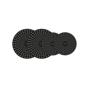 Combekk® Induction Protective Mats - Black (Set of 3) - Importeco