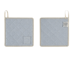 Combekk® Recycled Cotton Potholders - Witloft Sky Blue (Set of 2) - Importeco