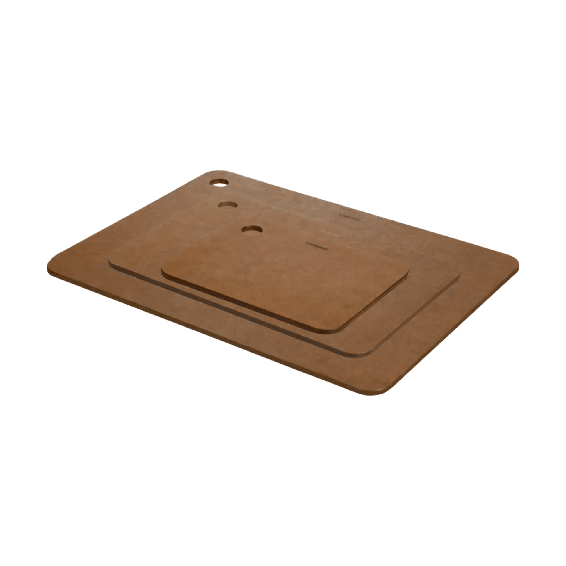 Combekk® Recycled Paper Cutting Board - Small (15x20cm) - Brown - Importeco