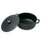 Combekk® Sous-Chef Dutch Oven (24cm) – Enameled Recycled Cast Iron, Black - Importeco