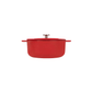 Combekk® Sous-Chef Dutch Oven (24cm) – Enameled Recycled Cast Iron, Red - Importeco