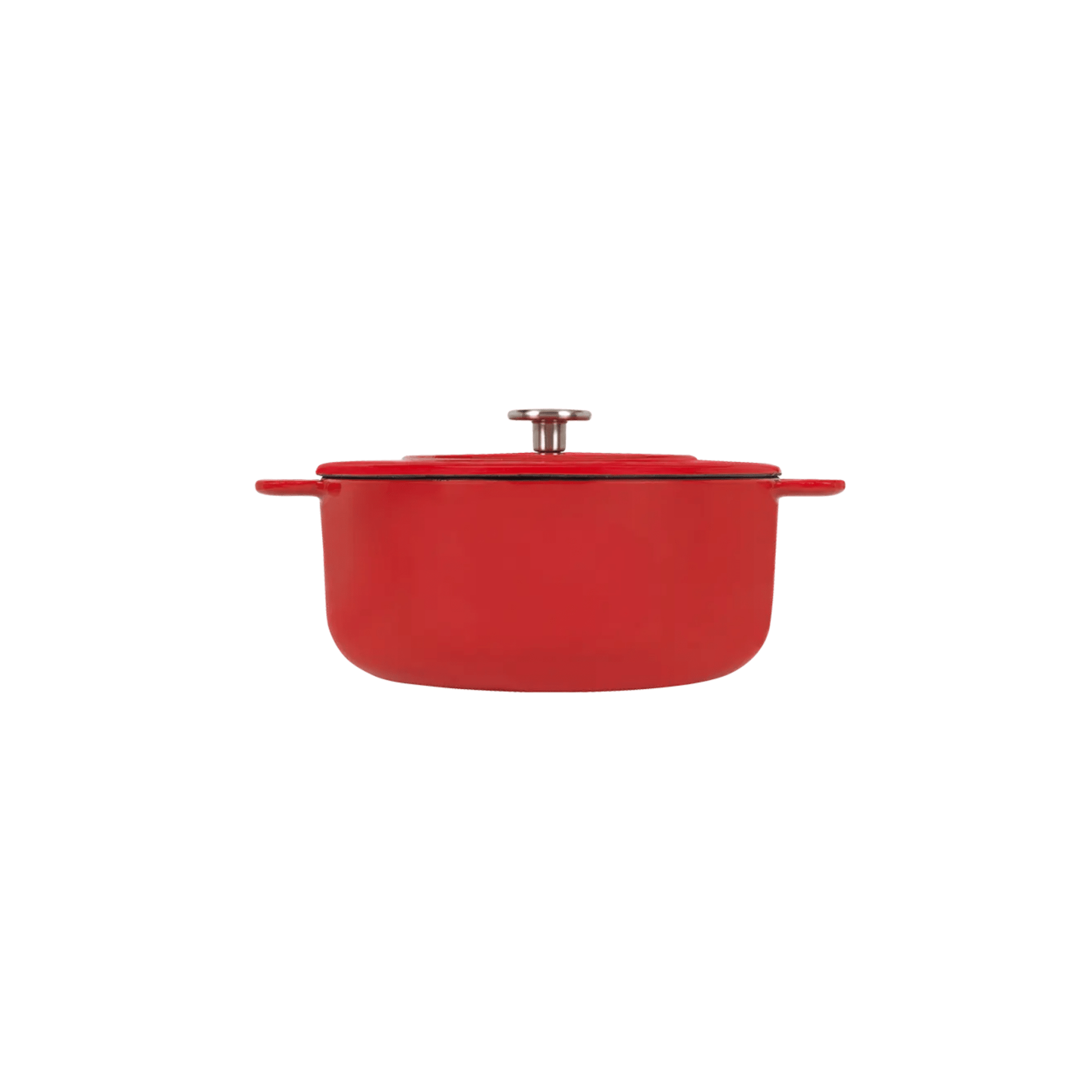 Combekk® Sous-Chef Dutch Oven (24cm) – Enameled Recycled Cast Iron, Red - Importeco