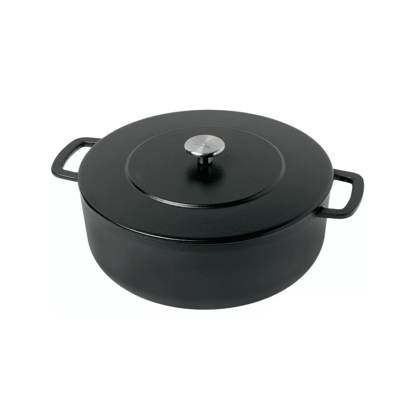 Combekk® Sous-Chef Dutch Oven (28cm) – Enameled Recycled Cast Iron, Black - Importeco