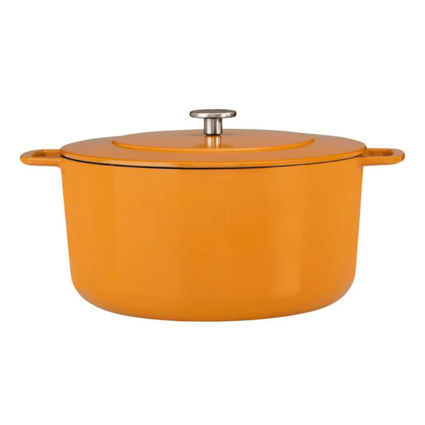 Combekk® Sous-Chef Dutch Oven (32cm) – Enameled Recycled Cast Iron, Orange - Importeco