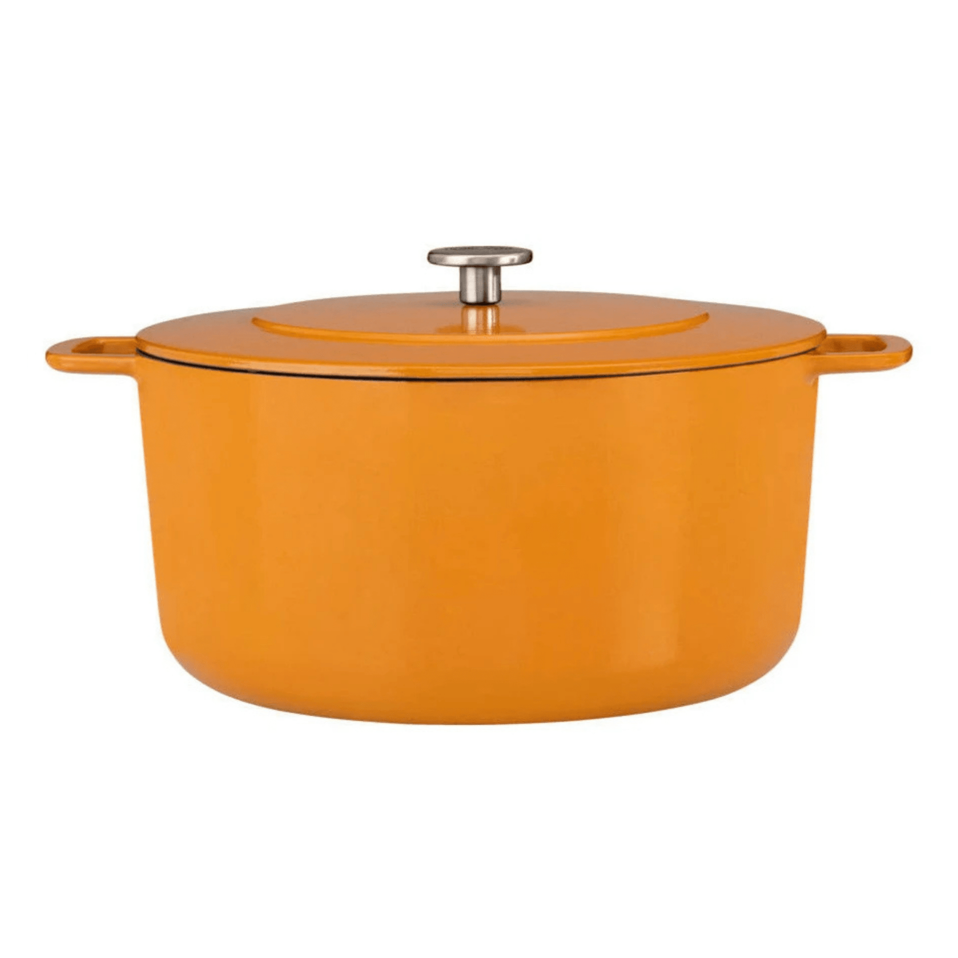 Combekk® Sous-Chef Dutch Oven (32cm) – Enameled Recycled Cast Iron, Orange - Importeco