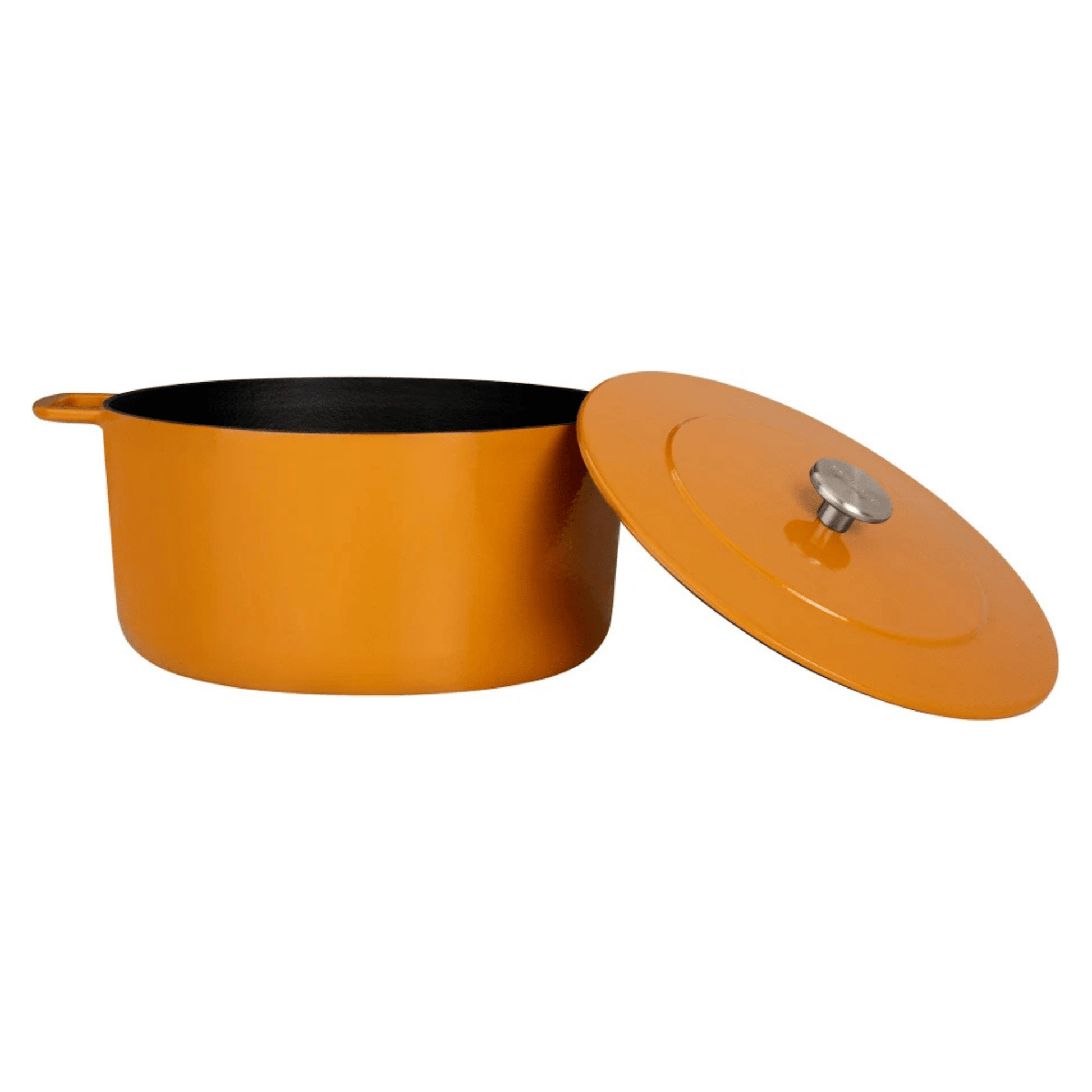 Combekk® Sous-Chef Dutch Oven (32cm) – Enameled Recycled Cast Iron, Orange - Importeco