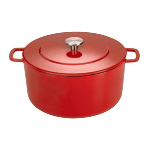 Combekk® Sous-Chef Dutch Oven (32cm) – Enameled Recycled Cast Iron, Red - Importeco