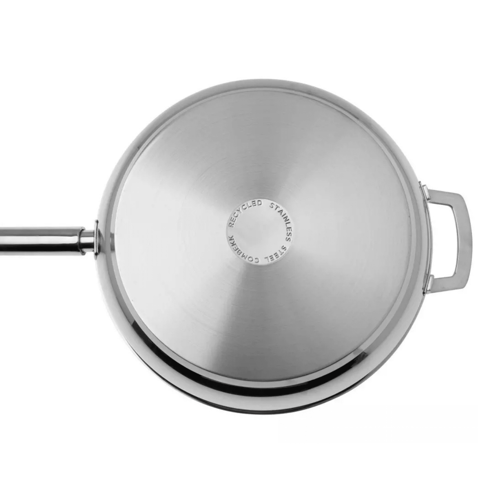 Combekk SUS-Y Ceramic Pro Fry Pan (32cm) – Recycled Stainless Steel with Ceramic Non-Stick - Importeco
