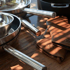 Combekk® SUS-Y Pro Fry Pan (20cm) – Uncoated Recycled Stainless Steel - Importeco