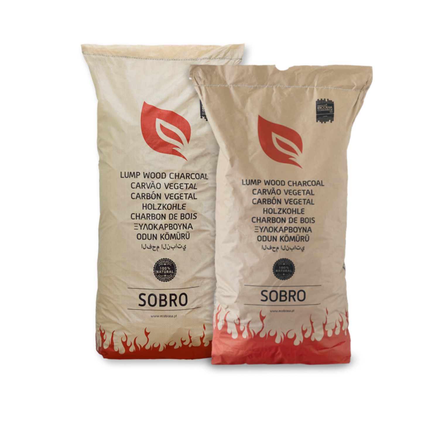 EcoBrasa Alentejo Holm Oak Charcoal | Professional Lump Wood (+/- 14kg)