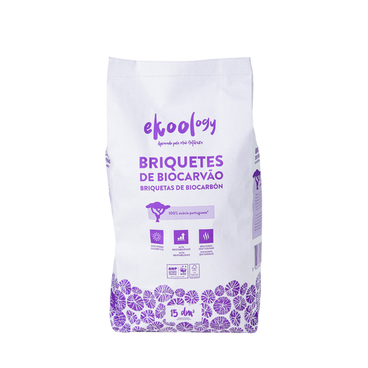 Kool Nature Ekoology Bio-Charcoal Briquettes | 30L Sustainable Acacia Fuel