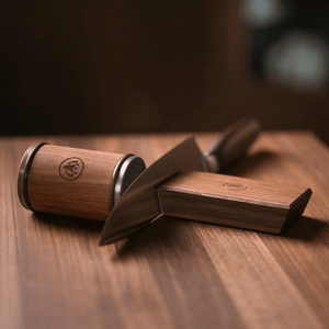 HORL® 3 Rolling Knife Sharpener — Solid Walnut Wood - Importeco