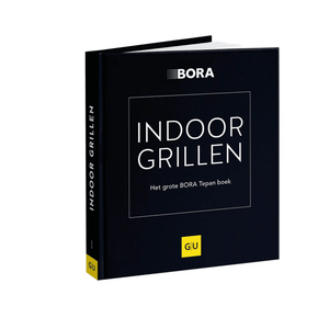 Indoor barbecue - The big BORA tepan - book Nederlands - Importeco