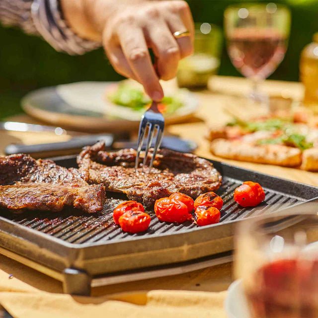 Ooni Cast Iron Dual-Sided Grizzler Plate - Importeco