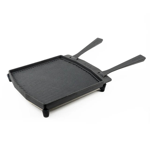 Ooni Cast Iron Dual-Sided Grizzler Plate - Importeco