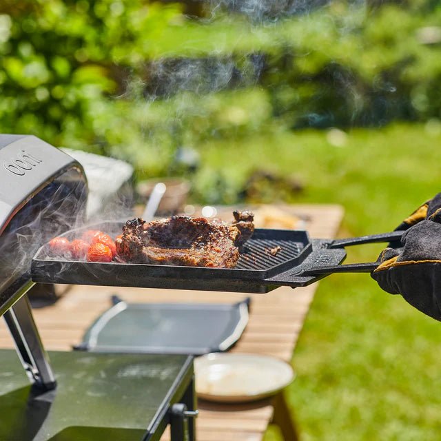 Ooni Cast Iron Dual-Sided Grizzler Plate - Importeco