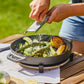 Ooni Cast Iron Skillet Pan | 9-Inch Pizza Oven Skillet - Importeco
