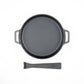 Ooni Cast Iron Skillet Pan | 9-Inch Pizza Oven Skillet - Importeco