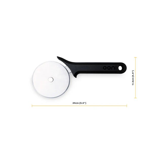 Ooni Pizza Cutter Wheel Black | Stainless Steel Blade - Importeco