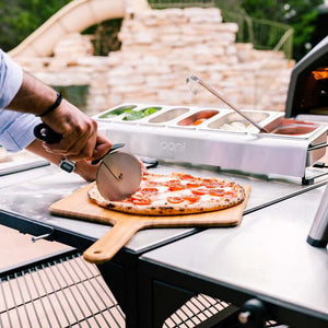 Ooni Pizza Cutter Wheel Black | Stainless Steel Blade - Importeco