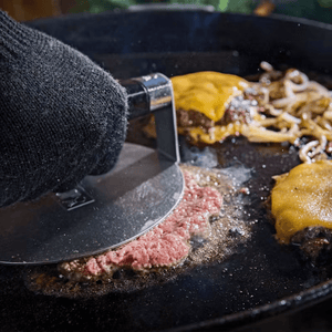 Weber® Stainless Steel Smashed Burger Press - Importeco