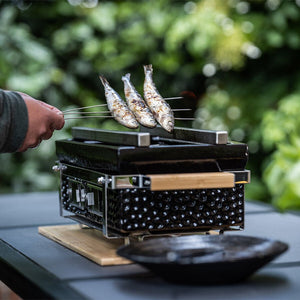 YAKINIKU SHICHIRIN RETANGULAR Konro & Yakitori GRILL MEDIUM - Importeco